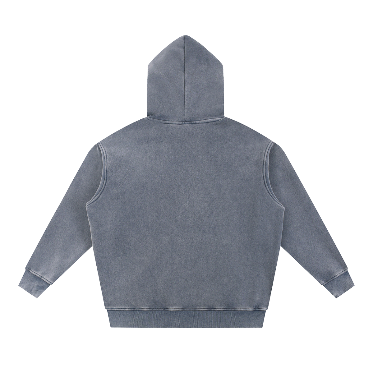 CRMB 002 Snow-Washed Oversized Fleece Hoodie — Brain Cancer Awareness