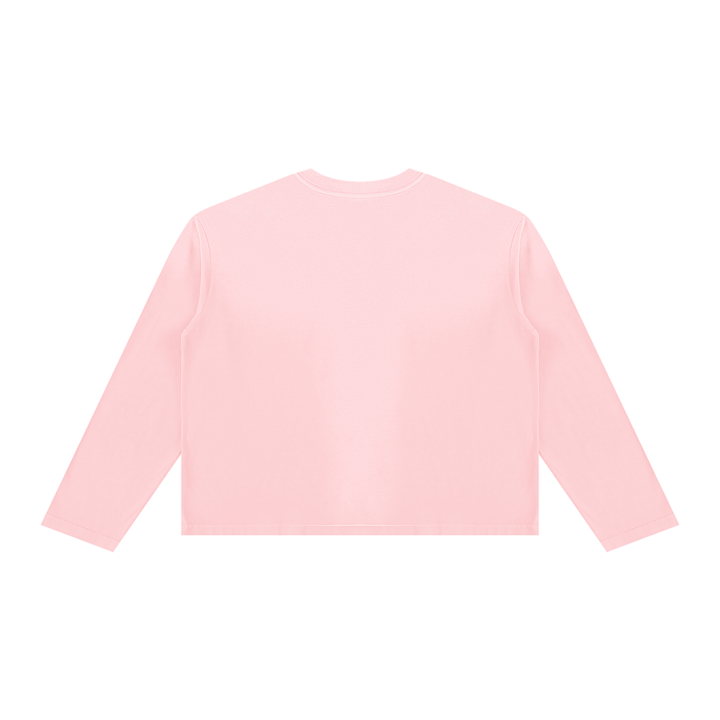 Unisex Sunfade Boxy Long Sleeve T-Shirt