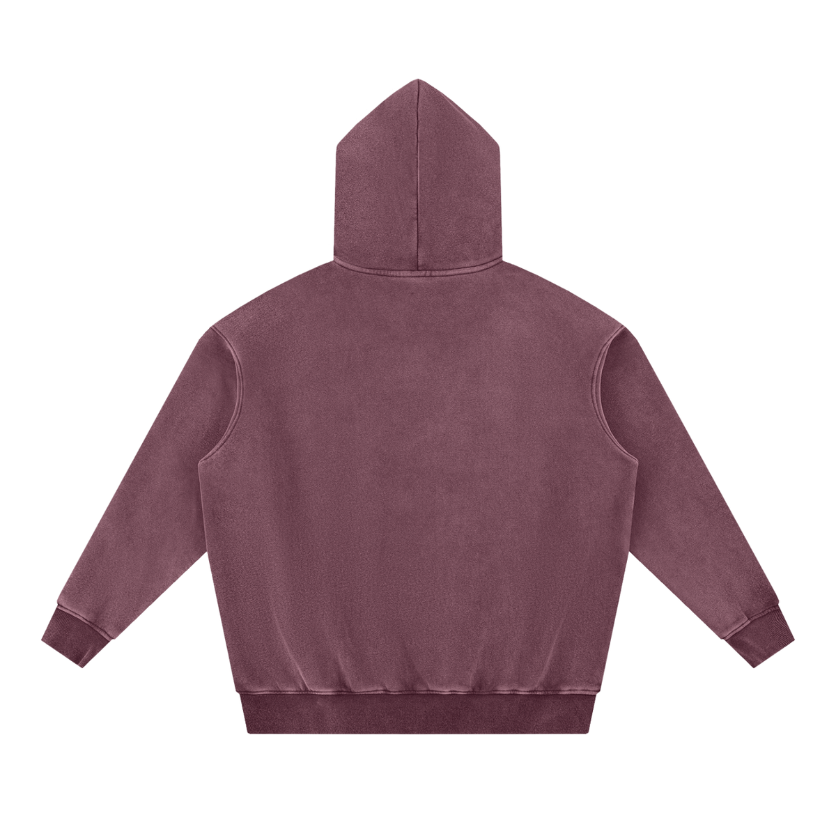CRMB 002 Snow-Washed Oversized Fleece Hoodie — Brain Cancer Awareness