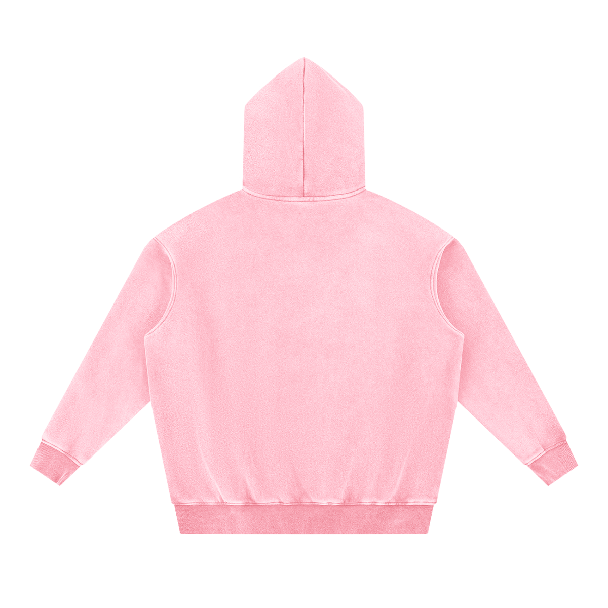 CRMB 002 Snow-Washed Oversized Fleece Hoodie — Brain Cancer Awareness