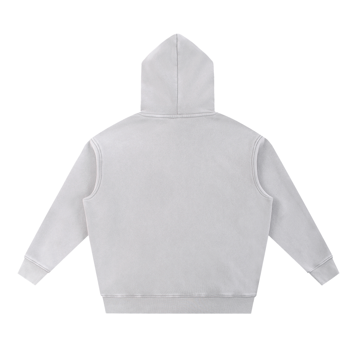 CRMB 002 Snow-Washed Oversized Fleece Hoodie — Brain Cancer Awareness